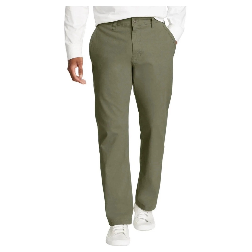 Eddie Bauer Mens Canvas Utility Pants Classic Fit 30x32 Green Gorpcore Hiking